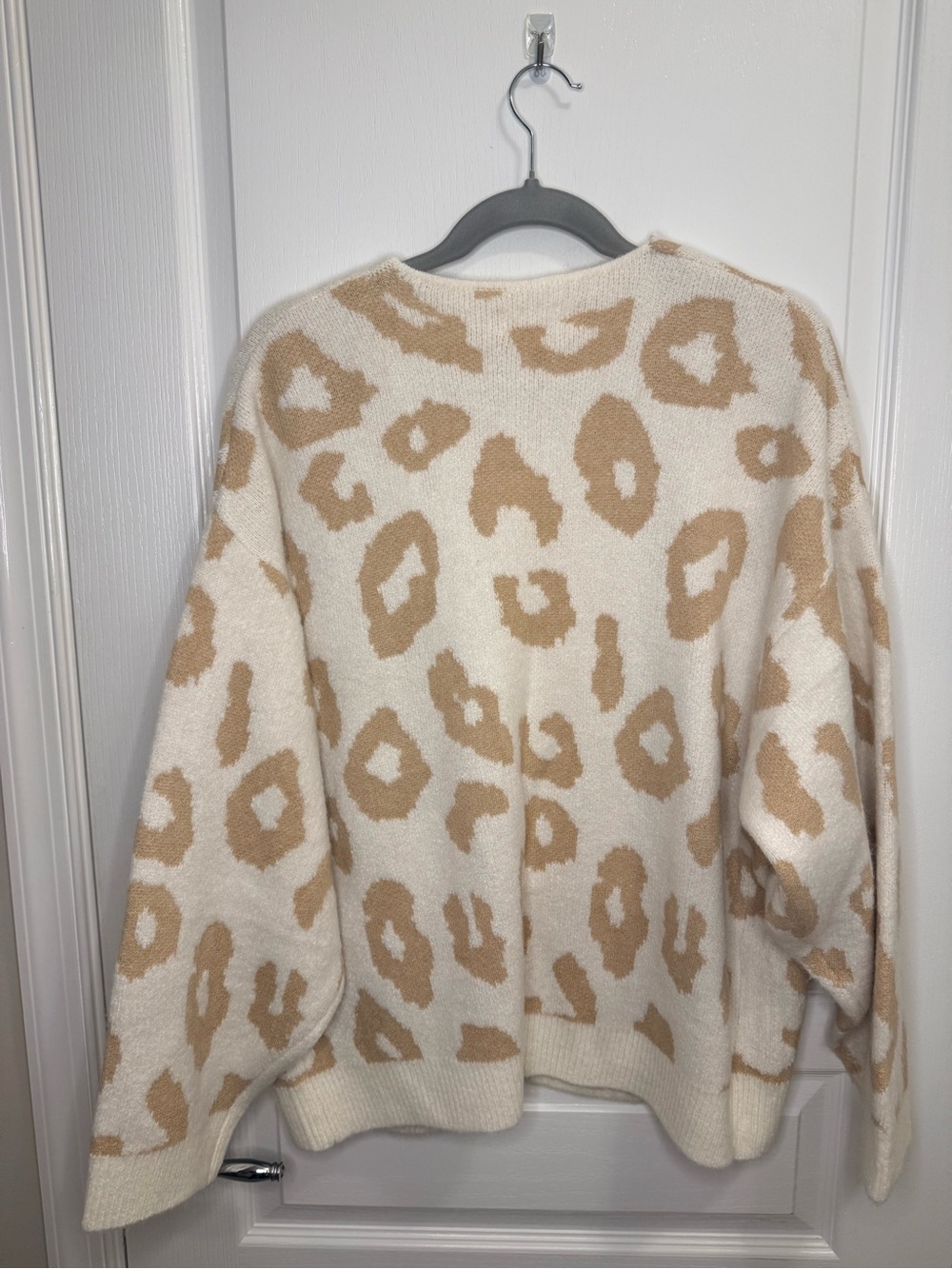 Anthropologie Leopard Open-Front Cardigan 🎉HOST PICK - NWT One Size - Picture 6 of 7